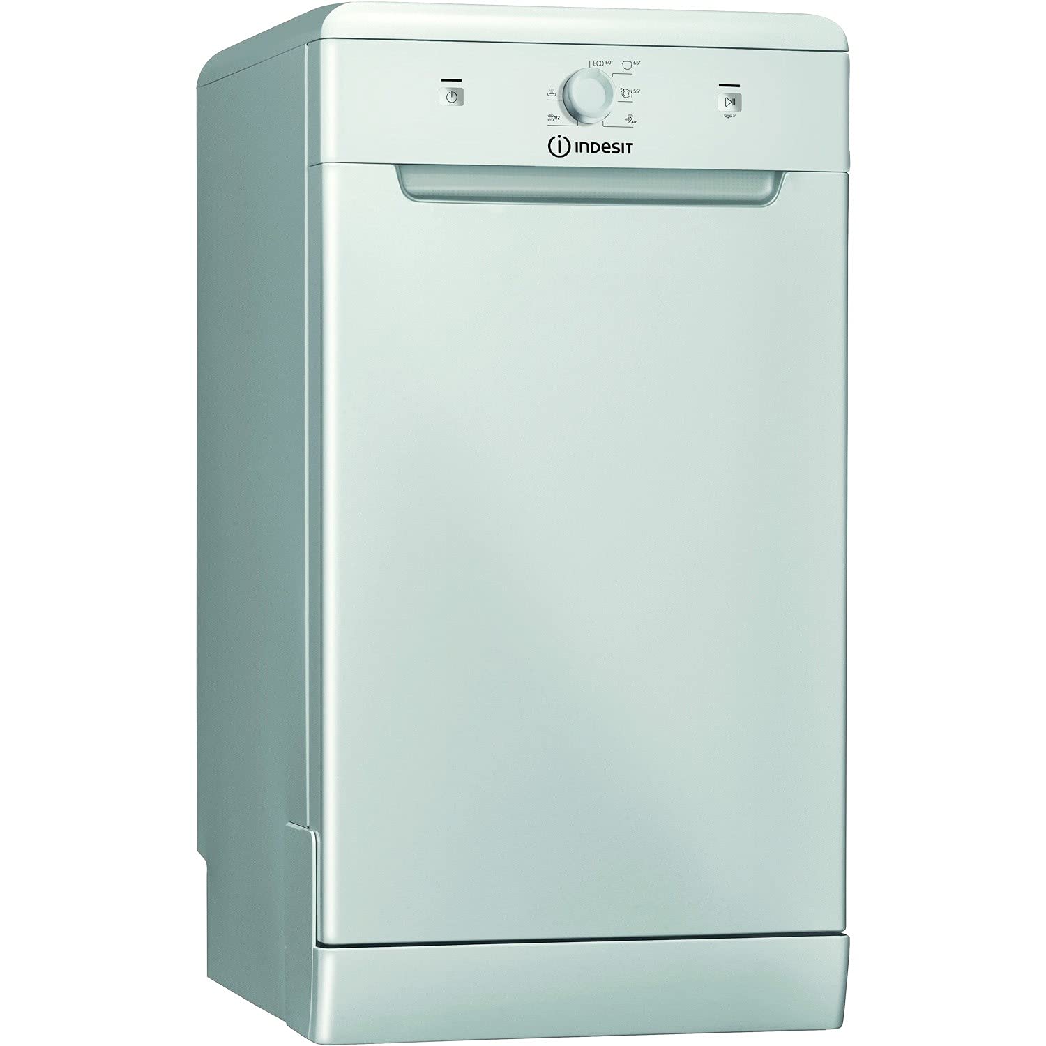 DSFE1B10SUKN 10 Place Slimline Freestanding Dishwasher - Silver